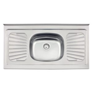 Pia para Cozinha Aço Inox Raggi 120x52cm com Válvula Tramontina