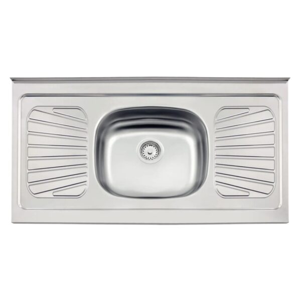 Pia para Cozinha Aço Inox Raggi 120x52cm com Válvula Tramontina