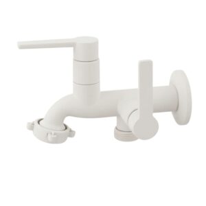 Torneira para Tanque e Máquina 1428 W75 Branca Higo Plast