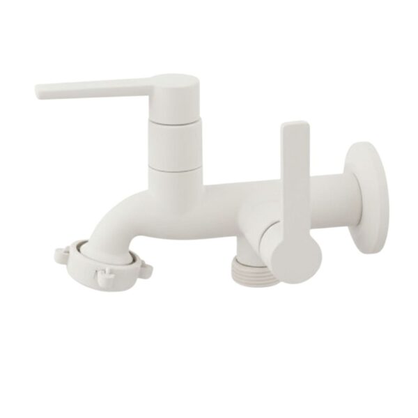 Torneira para Tanque e Máquina 1428 W75 Branca Higo Plast