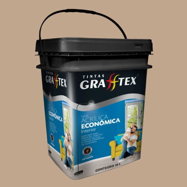 Tinta Econômica Acrílica Fosco 18L Grafftex