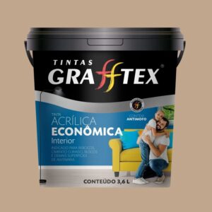 Tinta Econômica Acrílica Fosco 3,6L Grafftex