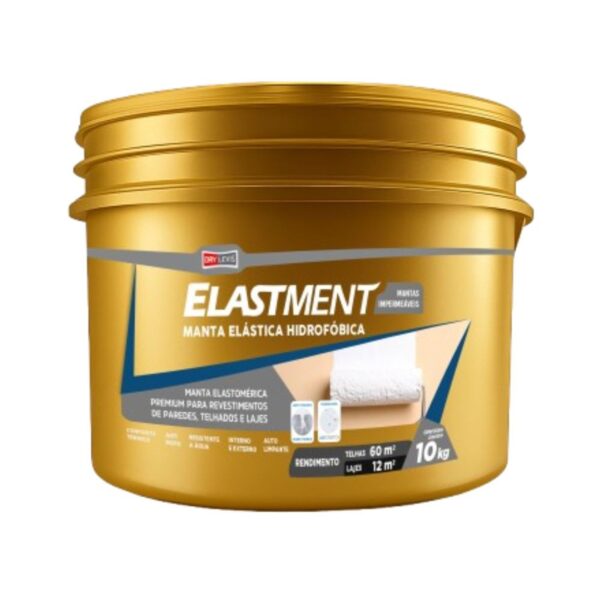 Manta Líquida Elástica Hidrofóbica Branca Elastment